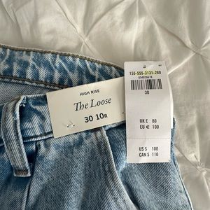 Abercrombie The Loose Jeans NWT